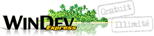 WINDEV Express : Gratuit et illimit&eacute;