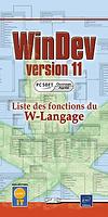 WinDev version 11 : Liste des fonctions du W-Langage