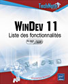 Windev 11 - Liste des Fonctionnalit&eacute;s
