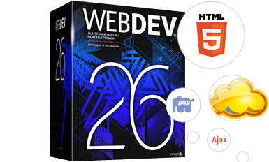 WEBDEV vous permet de créer 10 fois plus vite des sites Responsive Web Design