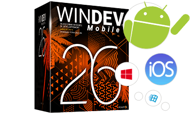 WINDEV Mobile vous permet de créer en quelques heures vos applications iOS, Android, Windows 10 Iot, ...