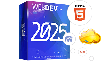 WEBDEV vous permet de créer 10 fois plus vite des sites Responsive Web Design