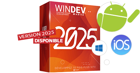 WINDEV Mobile vous permet de créer en quelques heures vos applications iOS, Android, Windows 10 Iot, ...