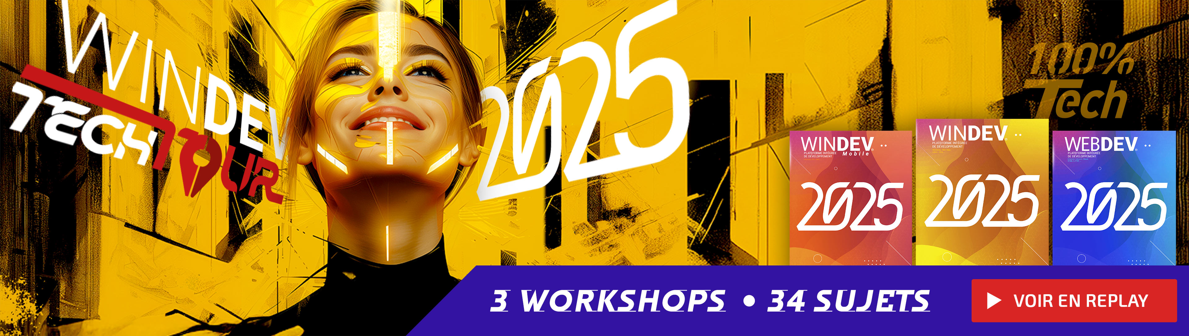 WINDEV TECH TOUR 2025 en Replay