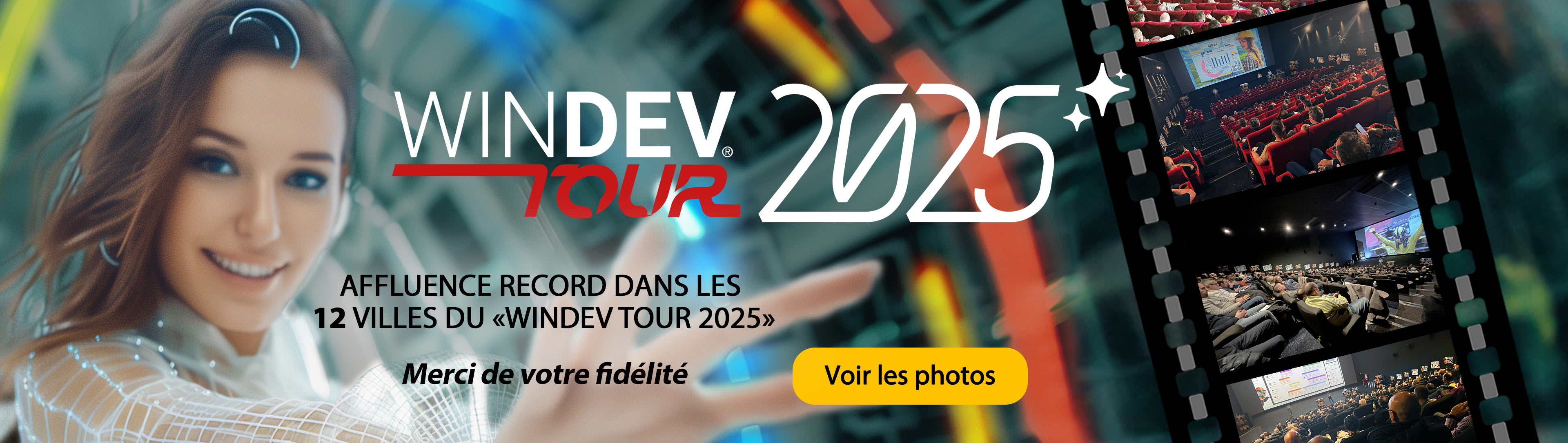 Découvrez en live les 925 nouveautés de WINDEV 2025, WINDEV Mobile 2025 et WEBDEV 2025