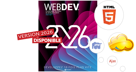 WEBDEV vous permet de créer 10 fois plus vite des sites Responsive Web Design