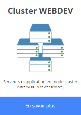 Cluster WEBDEV